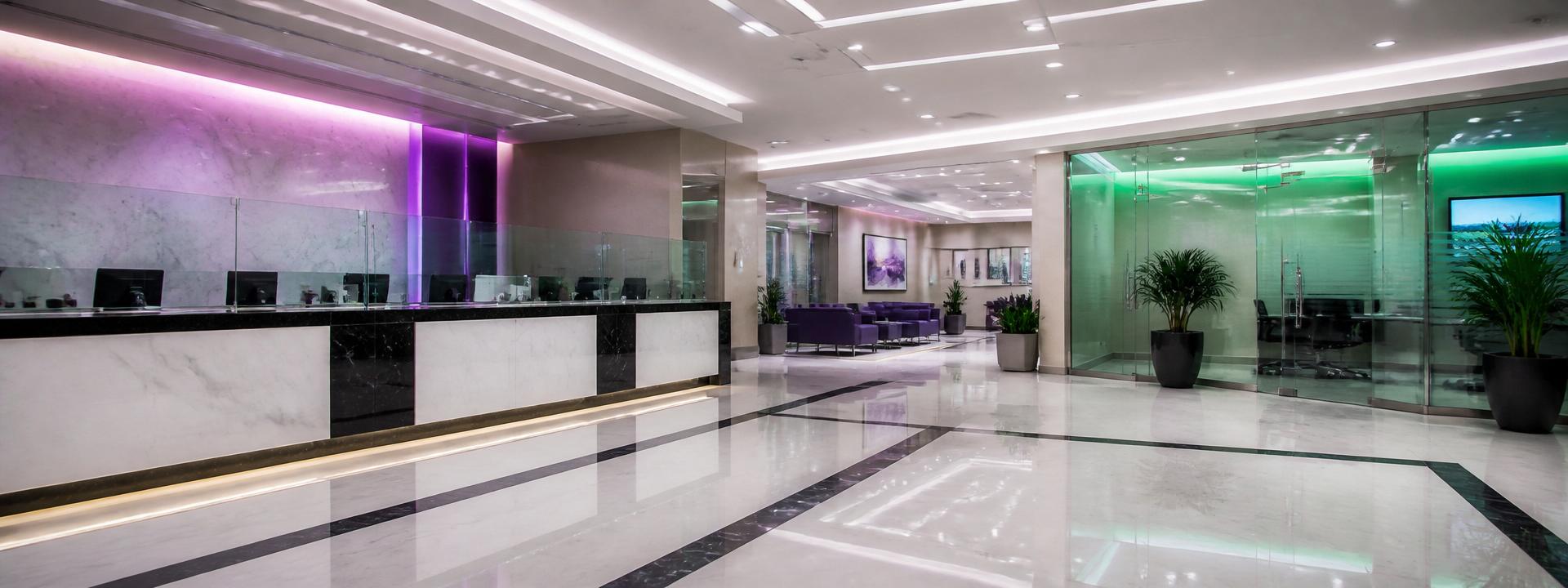 Bank & Financial Office Cleaning — Janitress commercial cleaning